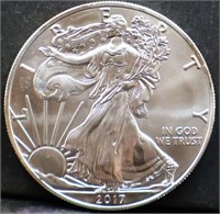 2017 silver eagle coin