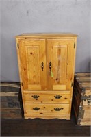 SMALL PINE WARDROBE/DRESSER