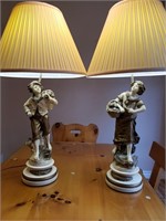 (2) VINTAGE LAMPS