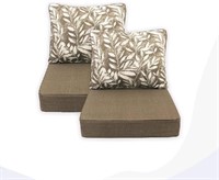 Unuon Indoor/Outdoor Chair Cushions Deep Seat Chai