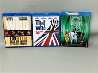3 Blu-Ray - The Who & Wizard of Oz