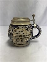 VINTAGE MARZI & REMY GERMANY BEER STEIN WITH