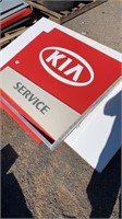 Qty KIA Dealership Signage