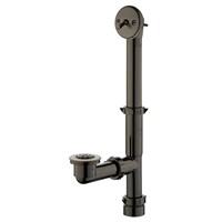 Everbilt Trip Lever 1-1/2 in. Black Pipe Bath $26