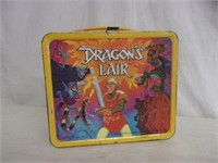 Vintage Dragon's Lair Metal Lunchbox