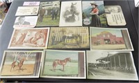 Collection of vintage pictures horses, William