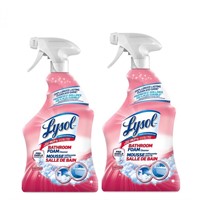 2 Pcs LYSOL Disinfectant Bathroom Foam Cleaner