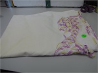 Vintage Fancy Work Pillow Case Set