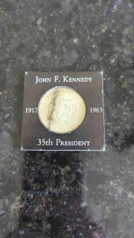 1964  JOHN F KENNEDY HALF DOLLAR