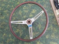 Vintage steering wheel believed to be from a 1964