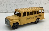 Vintage 9" Metal Hubley School Bus