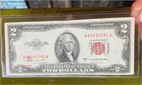 1953B $2 Dollar Red Seal Note