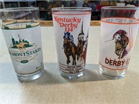 Kentucky Derby & Belmont Glasses