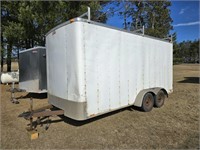 Econo Hauler enclosed trailer, 7' w x 198" l x 90"