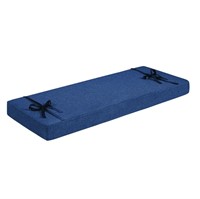 RULAER 36x14x2 5inch Bench Cushions Blue Non