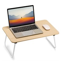 FISYOD Foldable Laptop Desk, Portable Lap Desk Bed