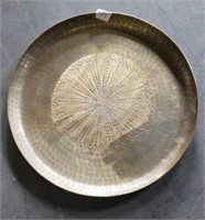 Wyrth Gold Metal Decorative Tray $120