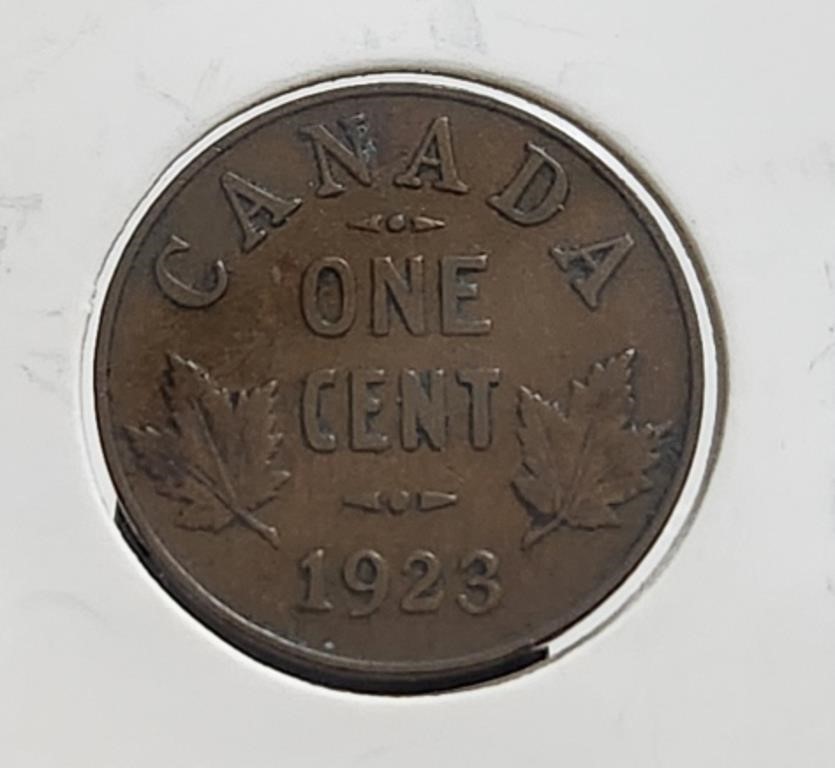 1923 Canada Cent George V