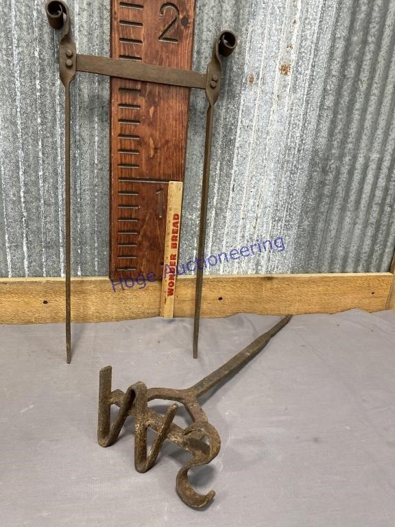 BRANDING IRON, IRON STAKE, 21" & 23"