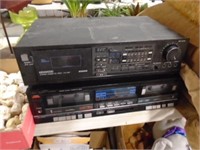 KENWOOD RECEIVER AND CASSETTE DECK