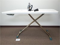 Vintage Mary Proctor Ironing Board + Iron (No Ship