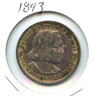 1893 Columbian Exposition Commemorative Silver