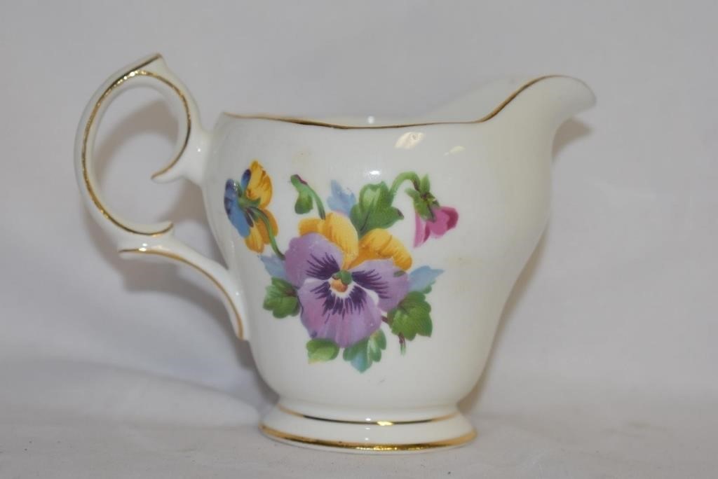 A Queen Ann Bone China Creamer