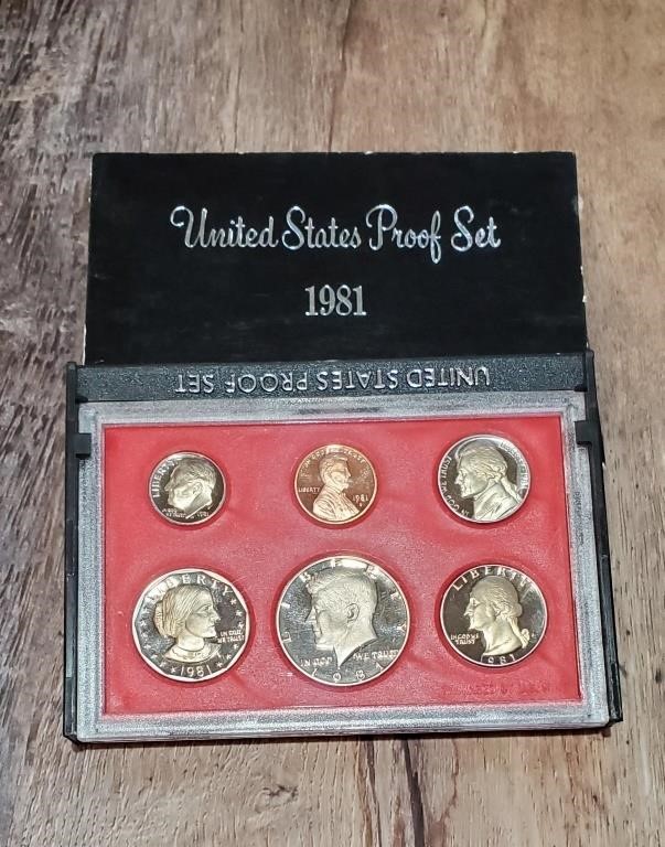 1981 US MINT Proof Set