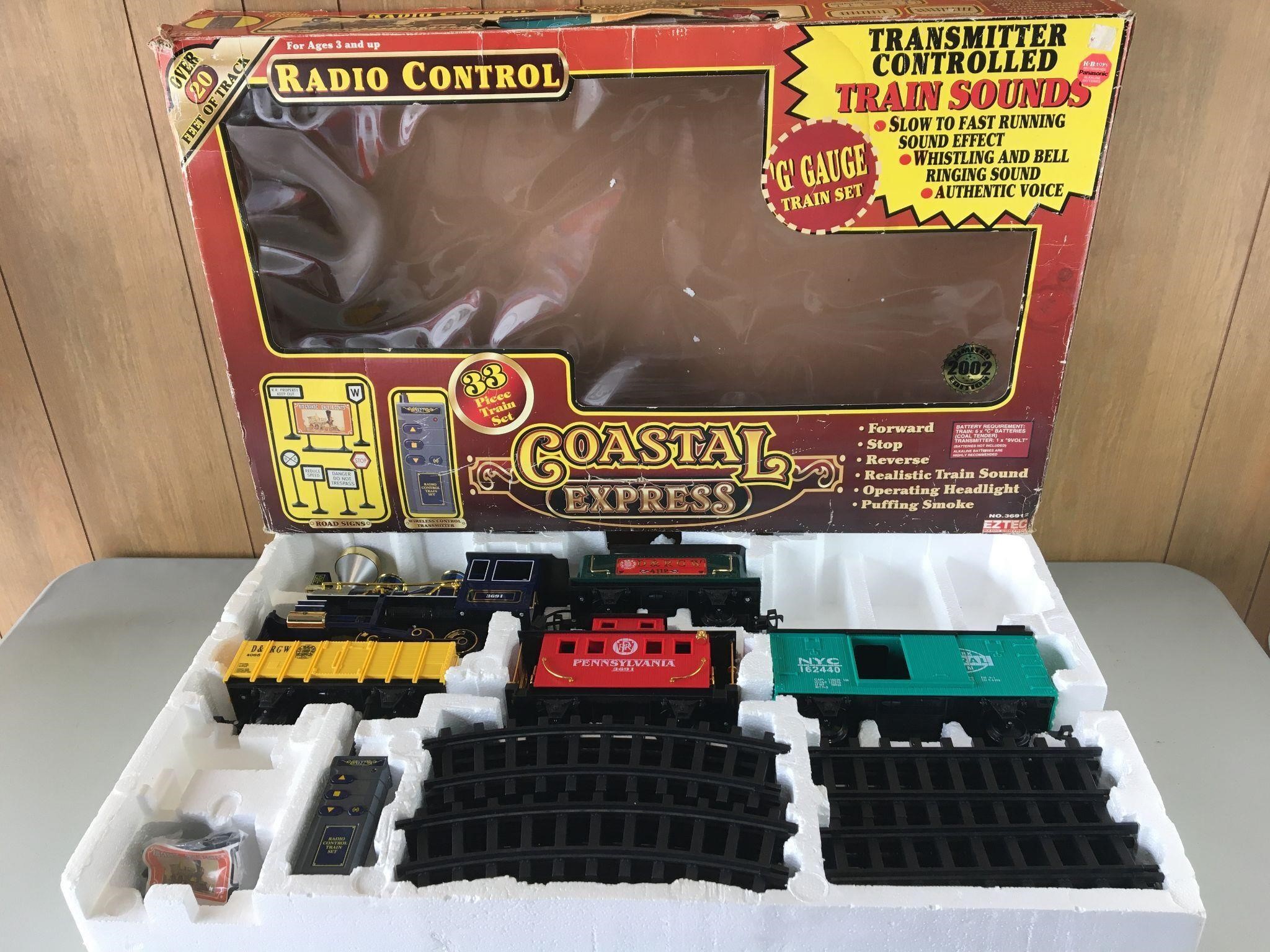 Vintage Coastal Express Train Set