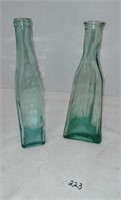 BLUE PEAR GLASS LOT