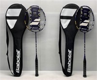 Pair of Babolar Badminton Rachets - NEW $260