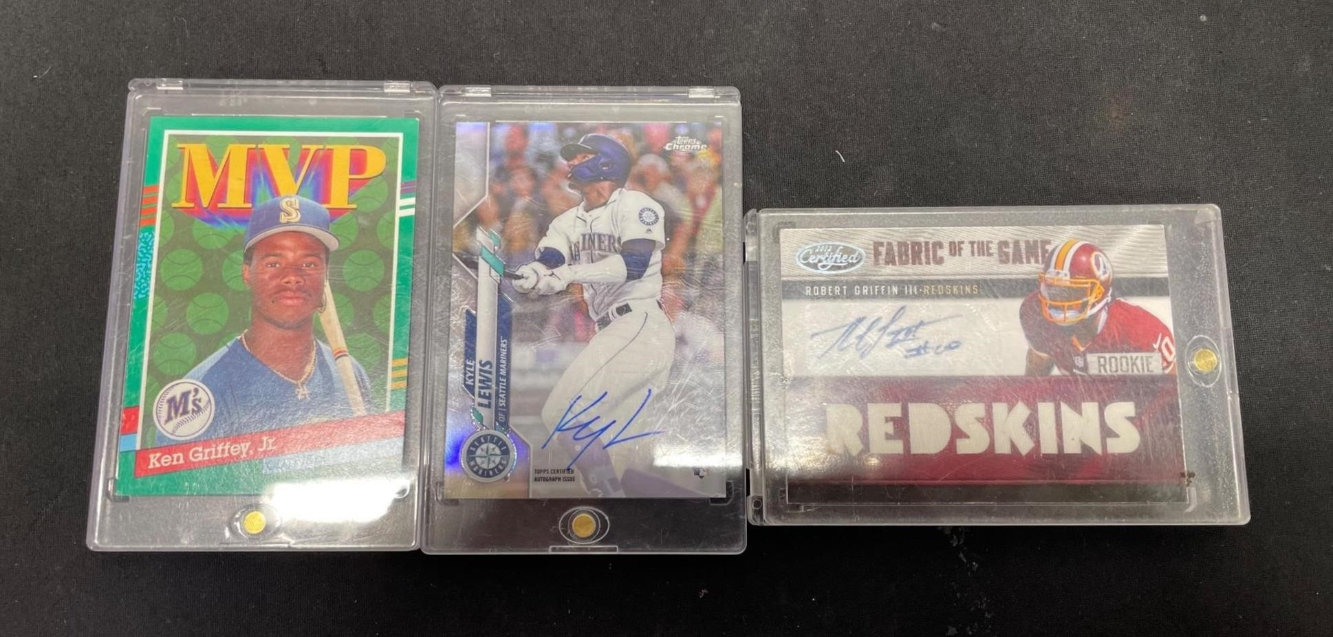 Trio Of Sportscards