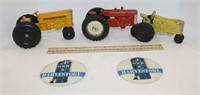 Vintage Metal Toy Tractors
