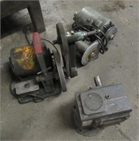 (2) Electric motors and Dayton model 4RP23 speed