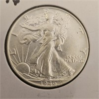 1946 BU Walking Liberty Half Dollar