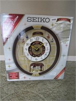 Seiko Collectors Musical Wall Clock NO SHIP