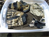 misc clothes and gloves