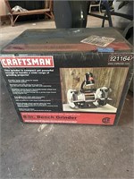 NEW 8" CRAFTSMAN BENCH GRINDER