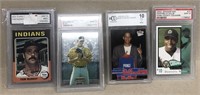 Baseball Cards all have been graded