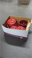 Red Canister Set