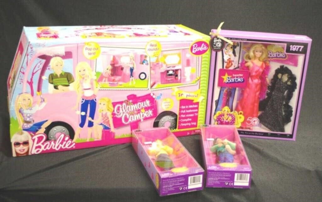 Group of Barbie & other dolls and accessories