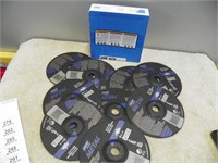 Twenty 7"x1/16"x 7/8" cut off disks