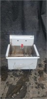 STAINLESS STEEL 1 COMPARTMENT UTILITY SINK