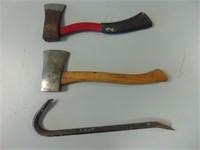 Two Hatchets & A Crow Bar