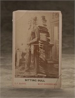 Cabinet Card Photo of Sitting Bull