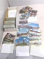 Box full of Vintage postcards incl. Las Vegas