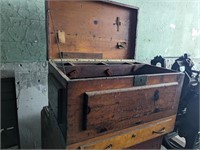 Vintage Cotton Mill Tool Box