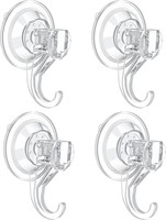 4pc Small Clear Heavy Duty Suction Cups