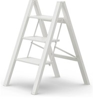 $76 GameGem 3 Step Ladder, Aluminum Folding