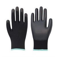 Nitrile 1/2 Coated Work Gloves (24 PAIRS) LG